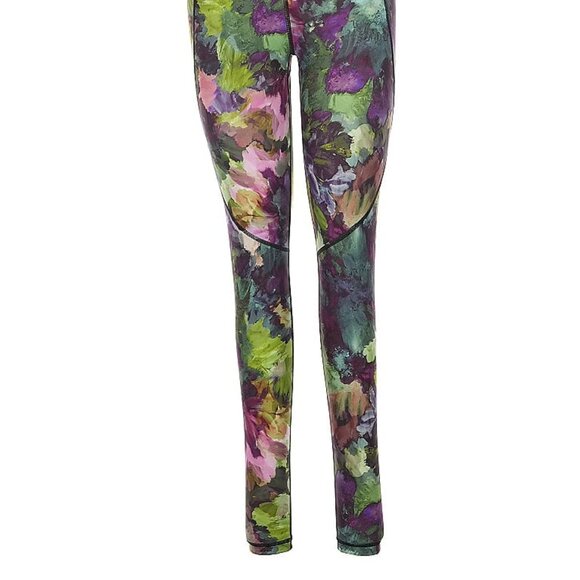 Excellent Condition! Sweaty Betty watercolor yoga pants, size 6 - Picture 2 of 6